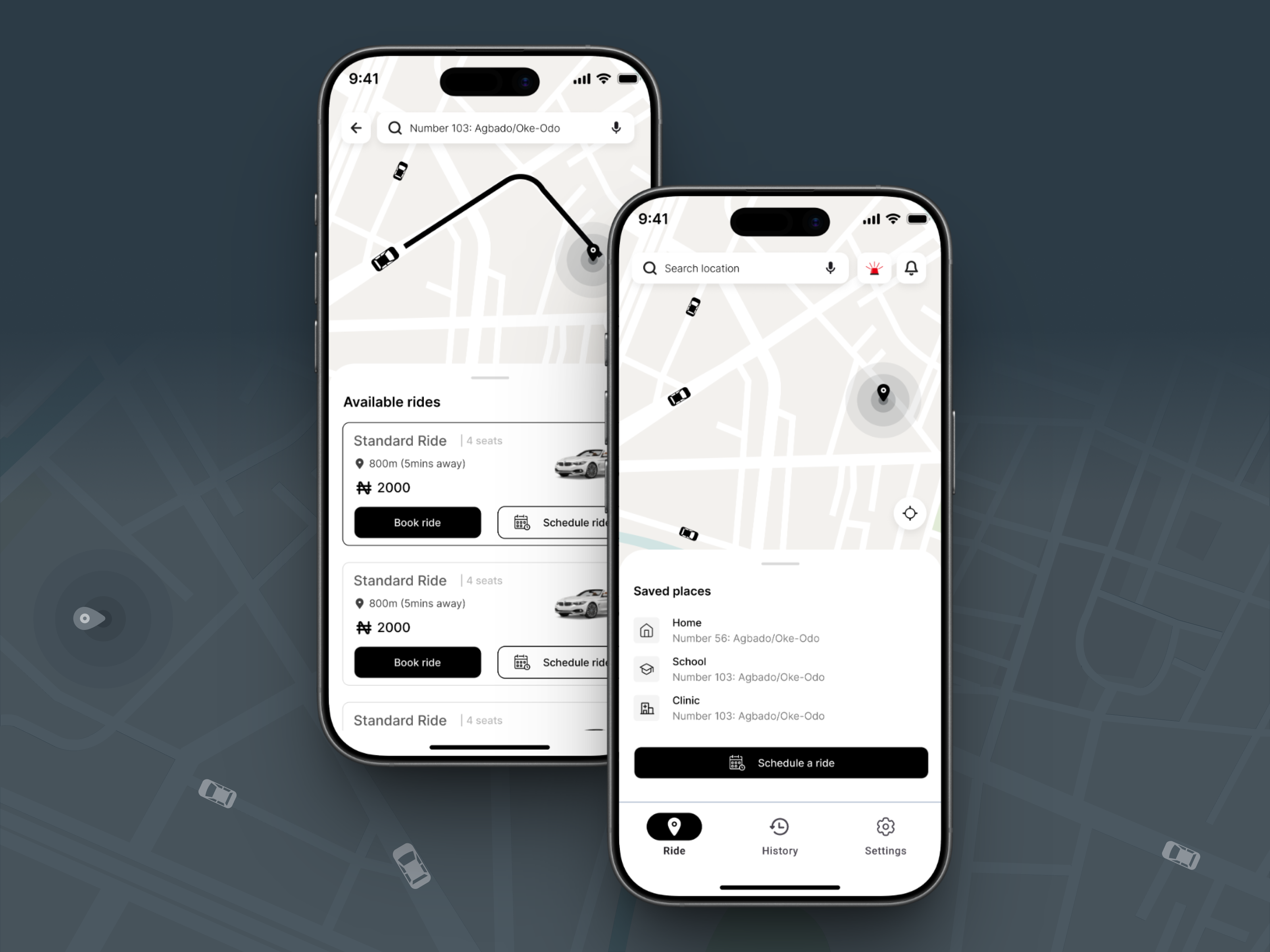 Ride Hailing App